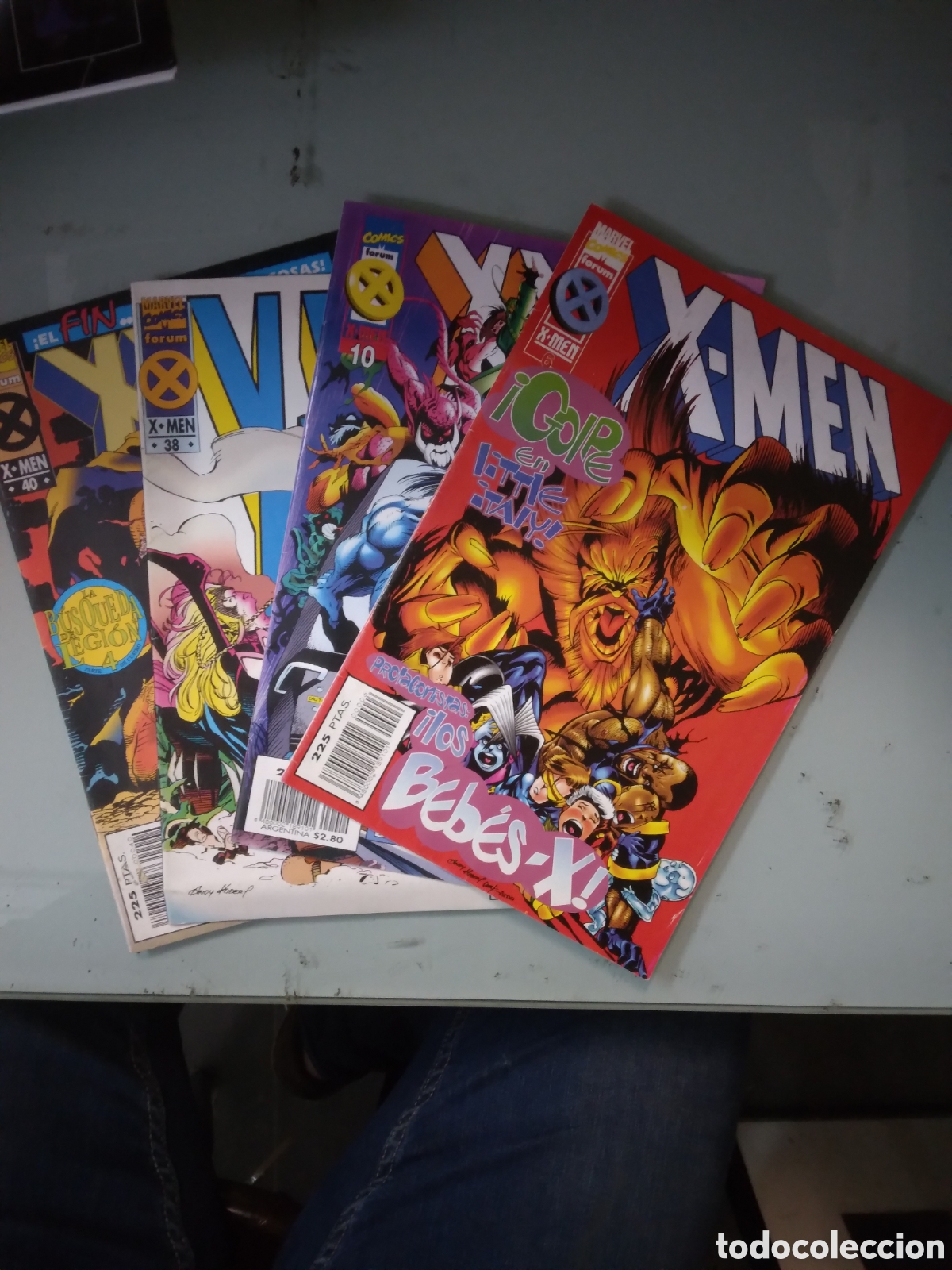 C&oacute;mics: Marvel Comics Forum,X Men, 6,10,38,40, 60,Grapa 1F - Foto 1