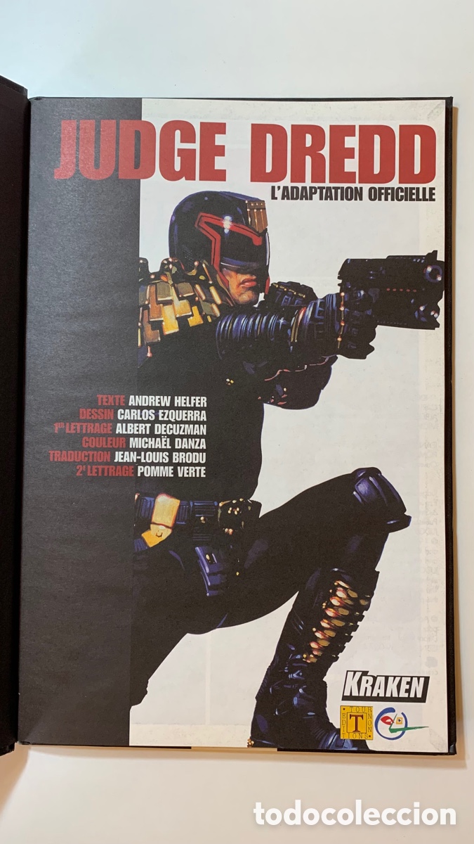C&oacute;mics: COMIC JUDGE DREDD KRAKEN EN FRANCES - Foto 2