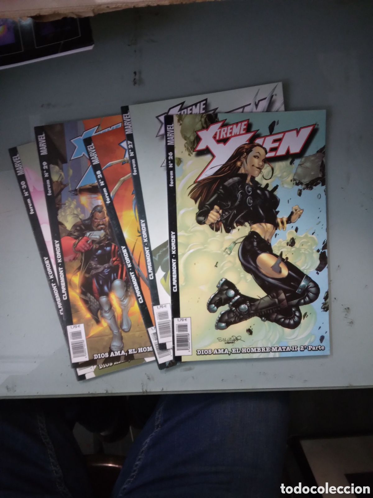 C&oacute;mics: Marvel.comics, X treme X MEN, 26,27,28,29 30, Grapa 1G - Foto 1