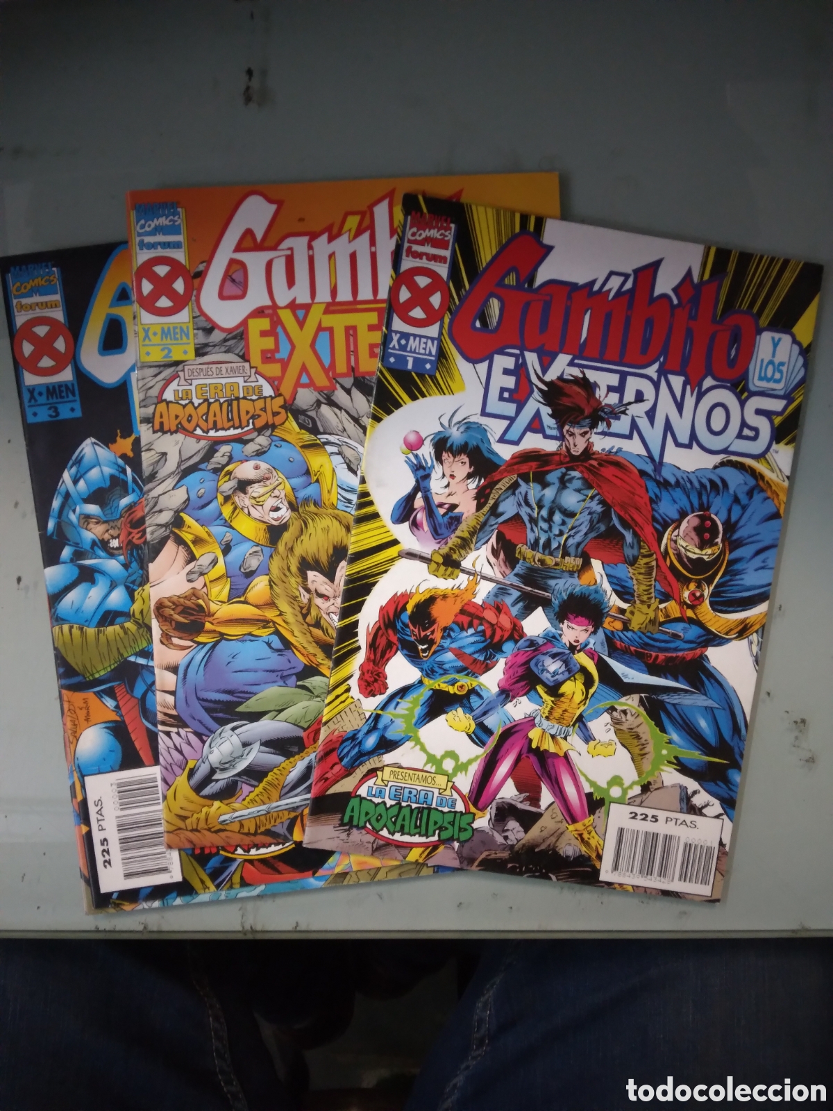C&oacute;mics: Marvel Comics Forum Gambito y los externos, 1.2.3.4. Grapa 1G - Foto 1