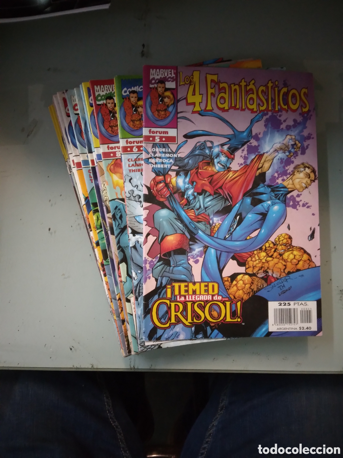 C&oacute;mics: Marvel Comics Forum, Los 4 fant&aacute;sticos, Vol III,. 5 al 34, Grapa 1G - Foto 1