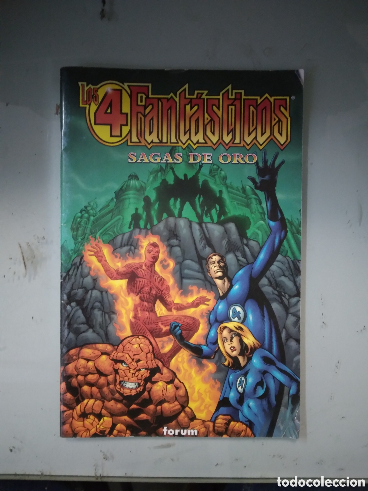 C&oacute;mics: Marvel Comics Forum, Los 4 fant&aacute;sticos, Sagas oro, Grapa 1G - Foto 1
