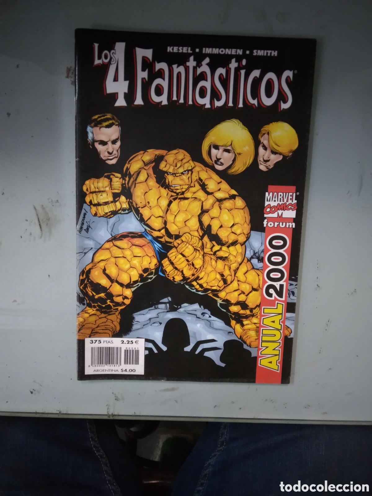 C&oacute;mics: Marvel Comics Forum, Los 4 fant&aacute;sticos, Anual 2000, Grapa 1G - Foto 1