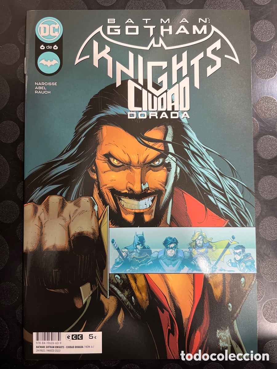 C&oacute;mics: BATMAN : GOTHAM KNIGHTS N.6 CIUDAD DORADA DC ECC ( 2022/2023 ) - Foto 1