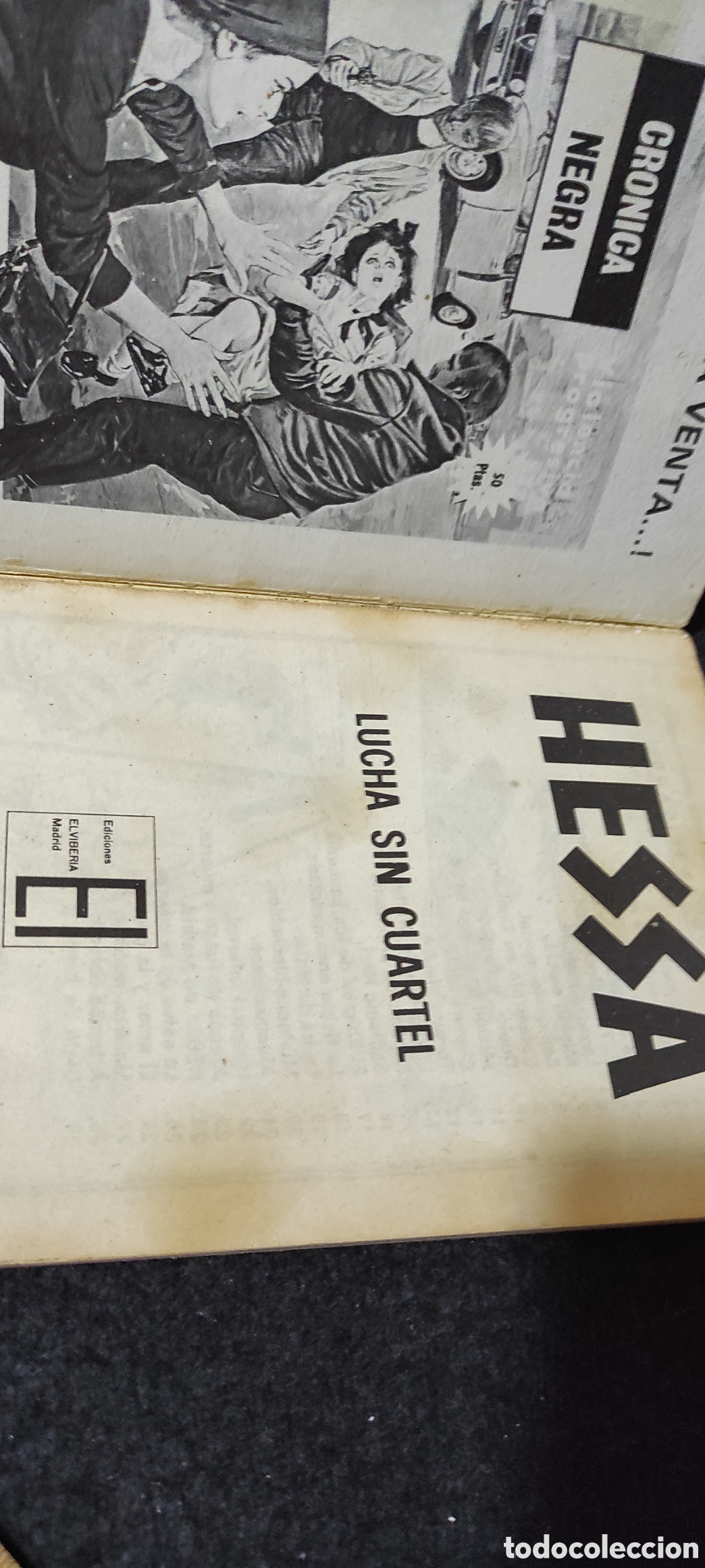 C&oacute;mics: Hessa, Lucha sin cuartel. Ed El Viberia 1976 - Foto 6