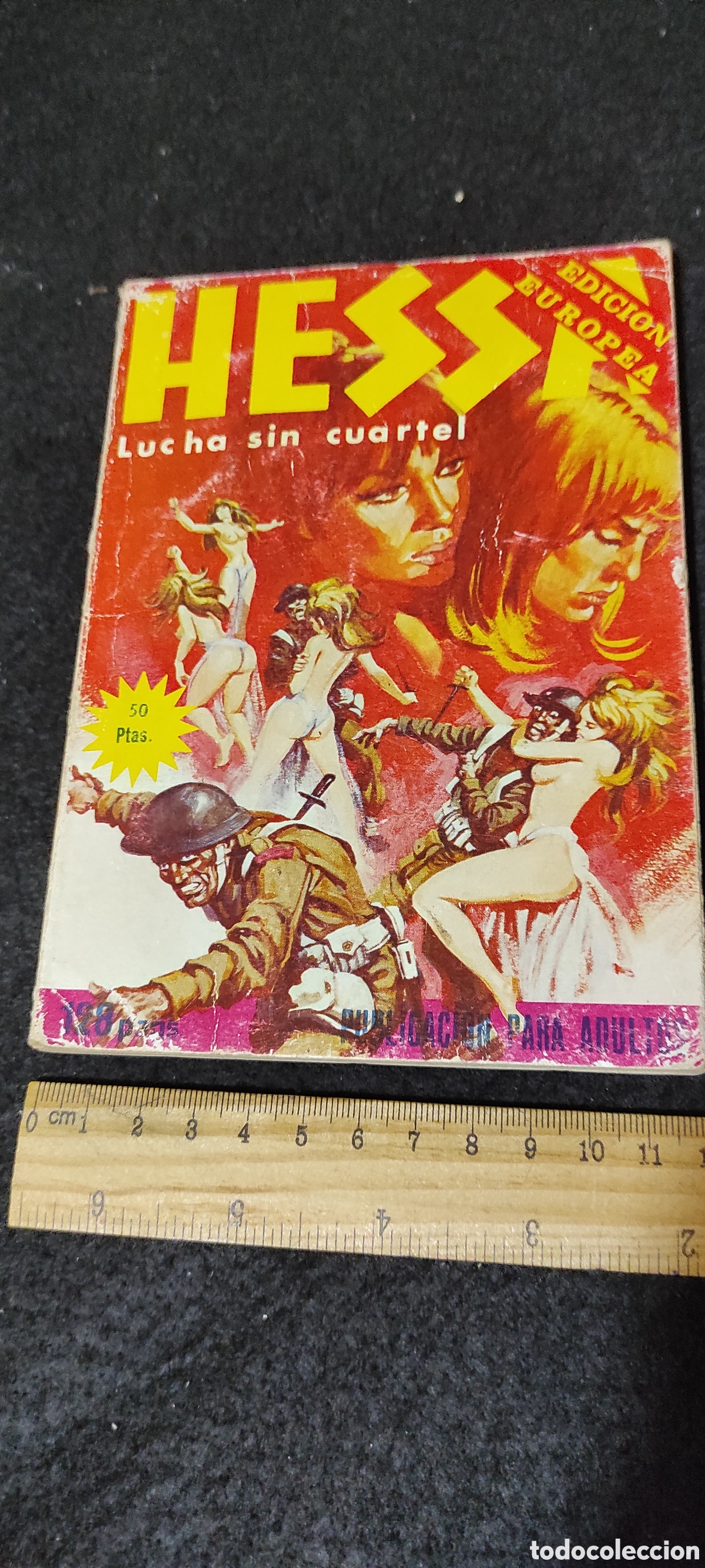 C&oacute;mics: Hessa, Lucha sin cuartel. Ed El Viberia 1976 - Foto 1