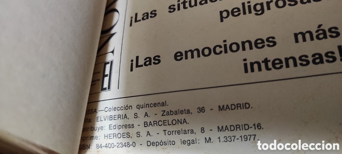 C&oacute;mics: Hessa, Expedici&oacute;n al infierno. Ed El Viberia 1977 - Foto 6