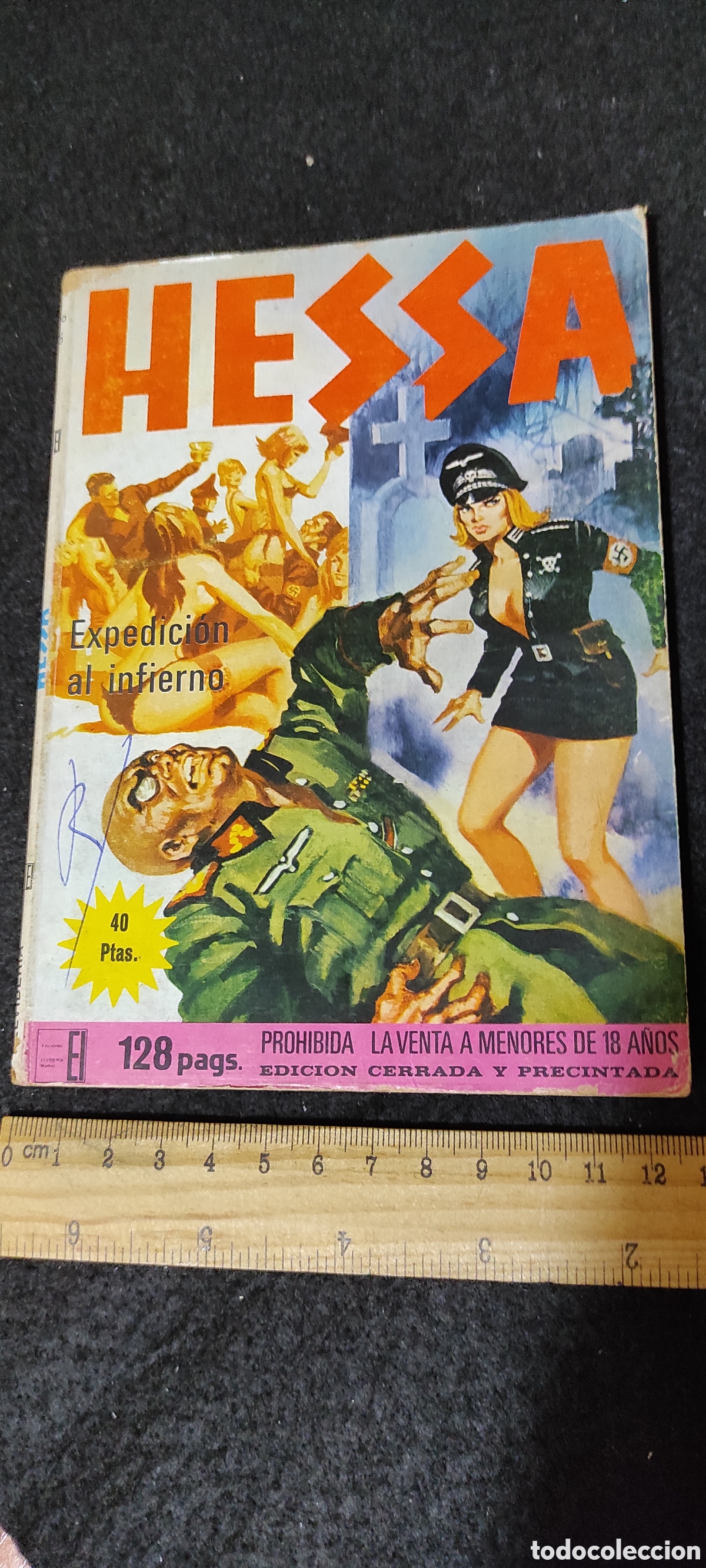 C&oacute;mics: Hessa, Expedici&oacute;n al infierno. Ed El Viberia 1977 - Foto 1