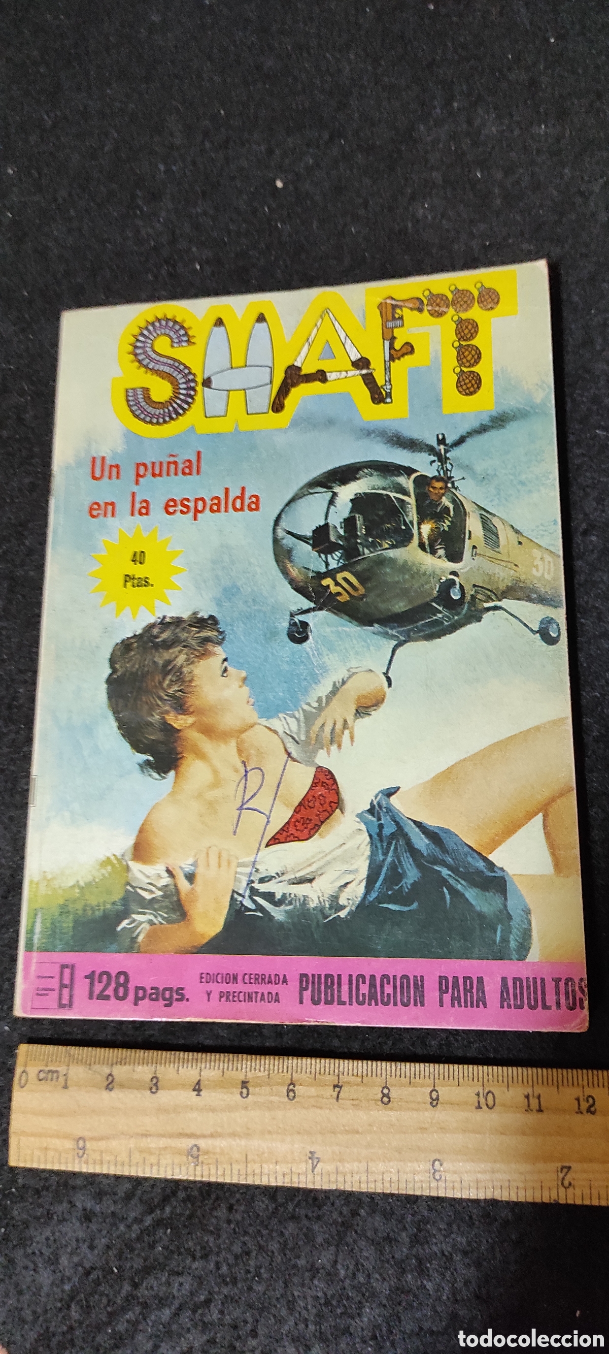 C&oacute;mics: SHAFT, Un pu&ntilde;al en la espalda. Ed Elviberia - Foto 1