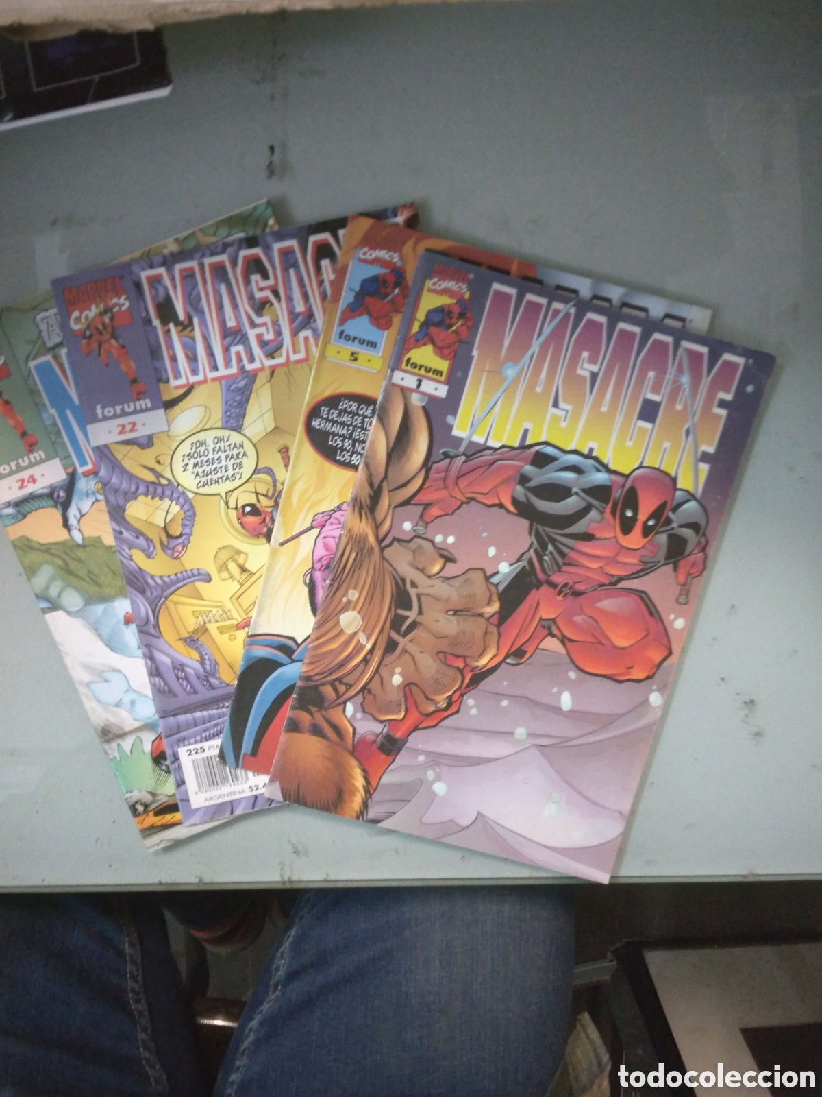 C&oacute;mics: Marvel Comics Forum, Masacre 1.5.22.24. Grapa 1G - Foto 1