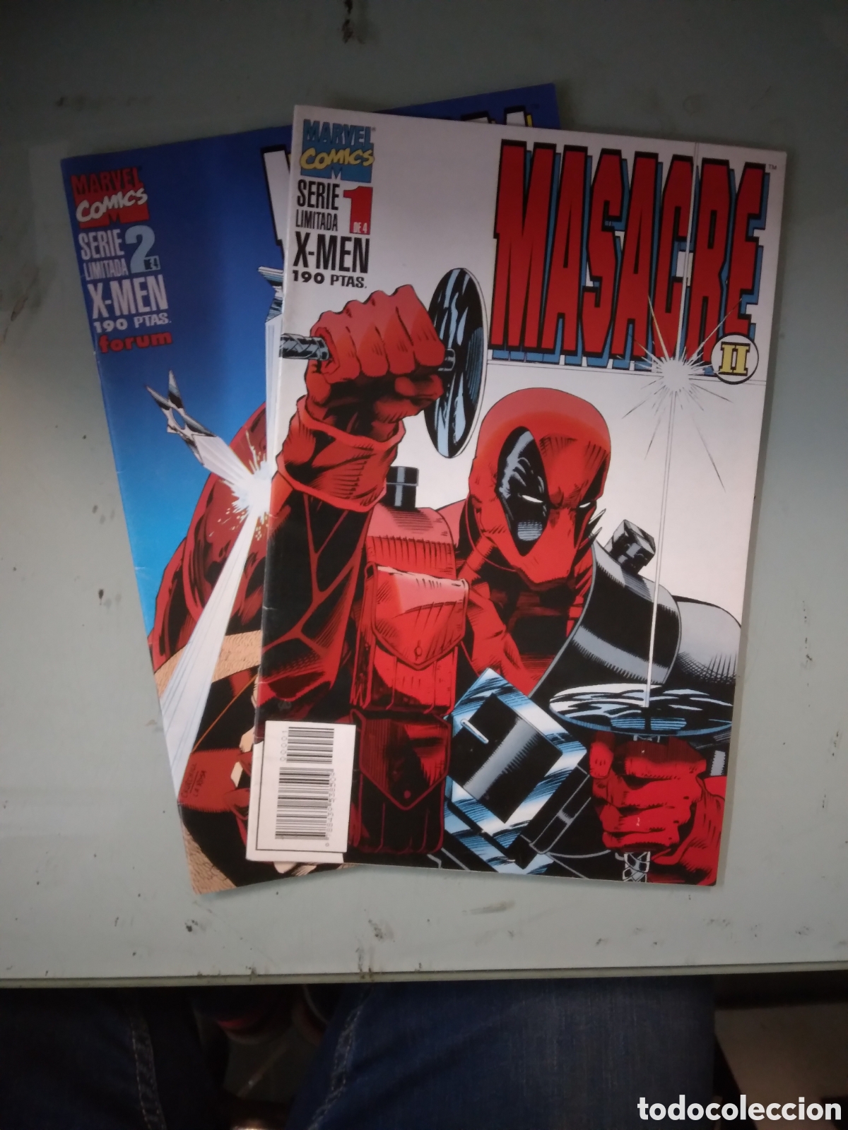 C&oacute;mics: Marvel Comics,Serie limitada, X Men, Masacre, 1 y 2, Groa 1G - Foto 1