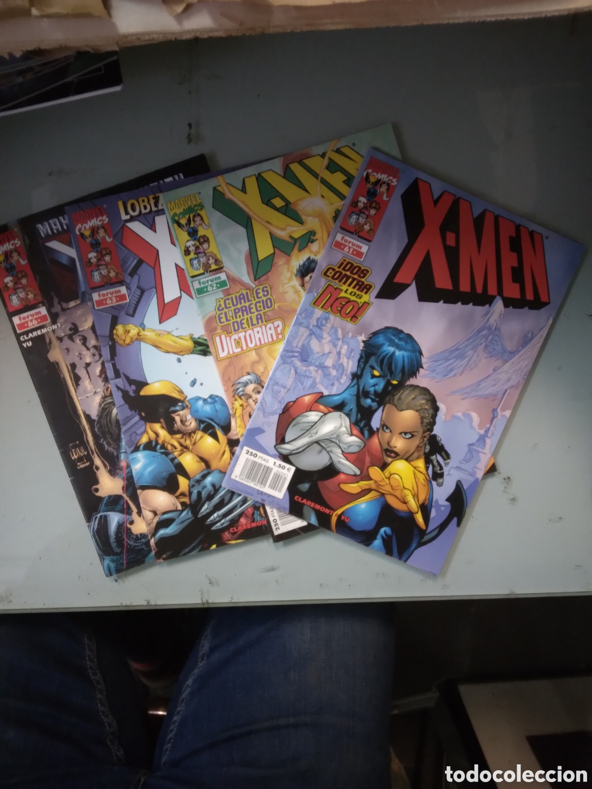 C&oacute;mics: Marvel Comics Forum, X Men, 61.62.63 y 66, Grapa 1 G - Foto 1
