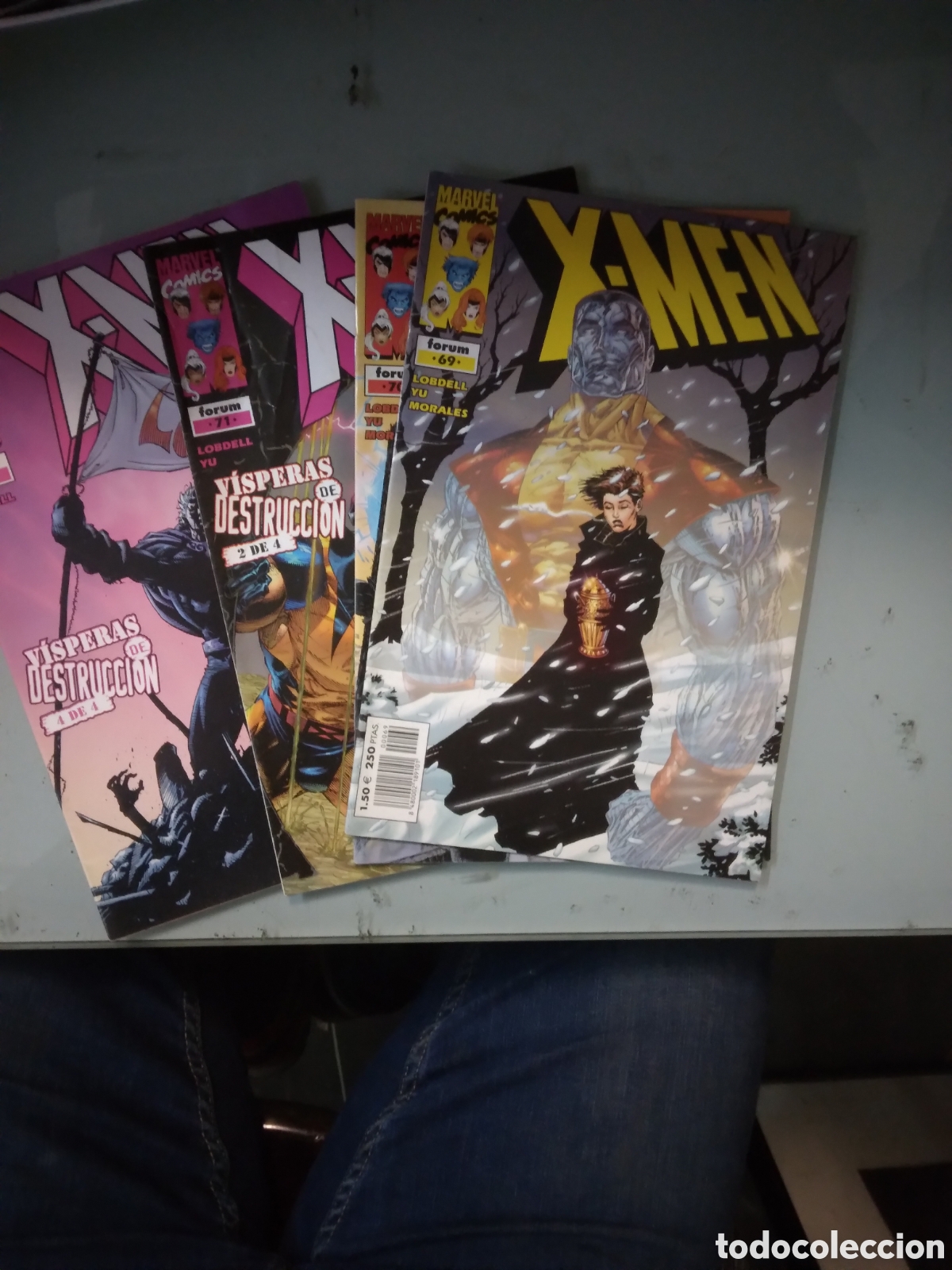 C&oacute;mics: Marvel Comics Forum, X Men, 69.70.71.72, Grapa 1G - Foto 1