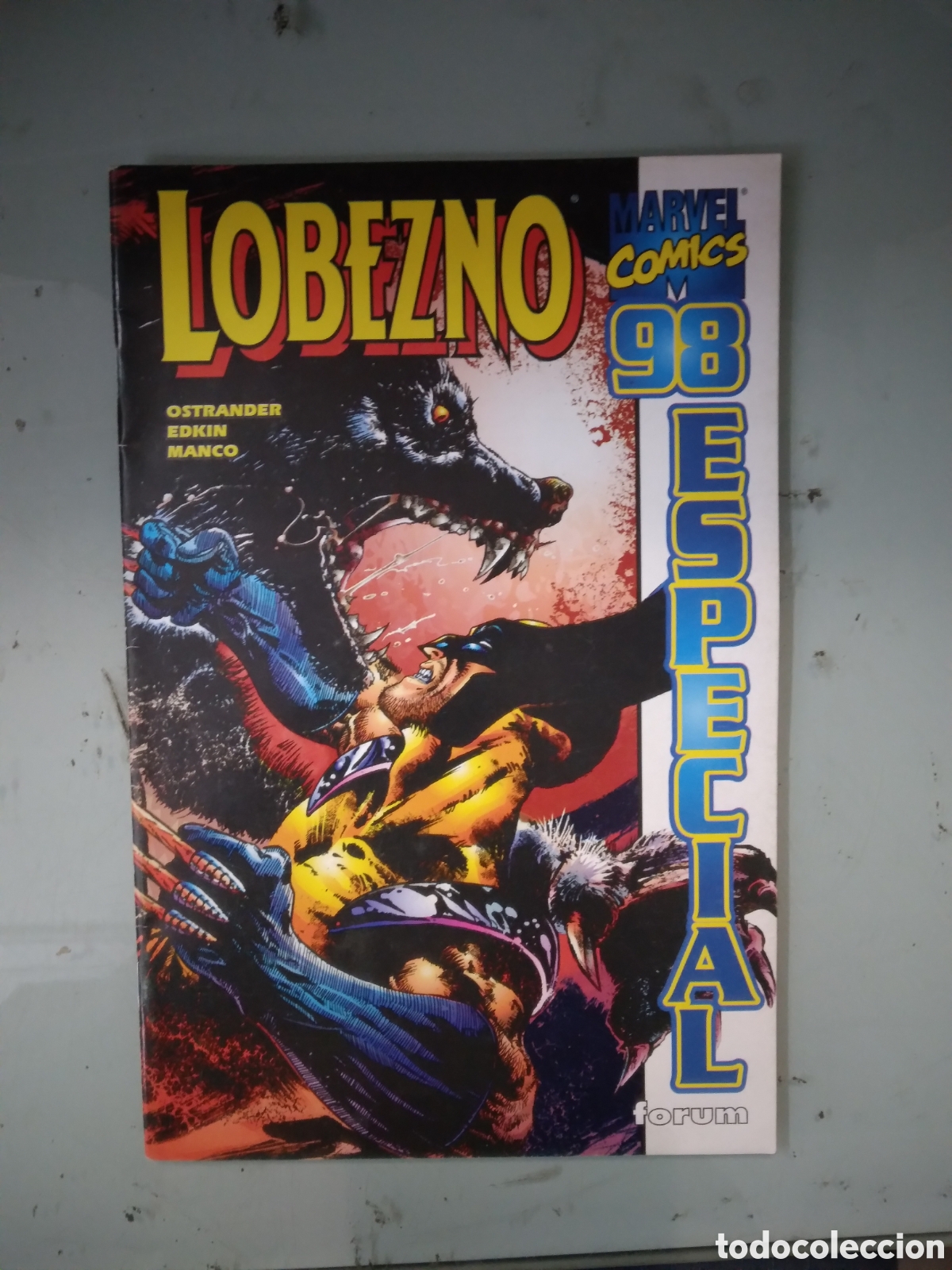 C&oacute;mics: Marvel Comics Forum, Lobezno Especial 98, Grapa 1G - Foto 1