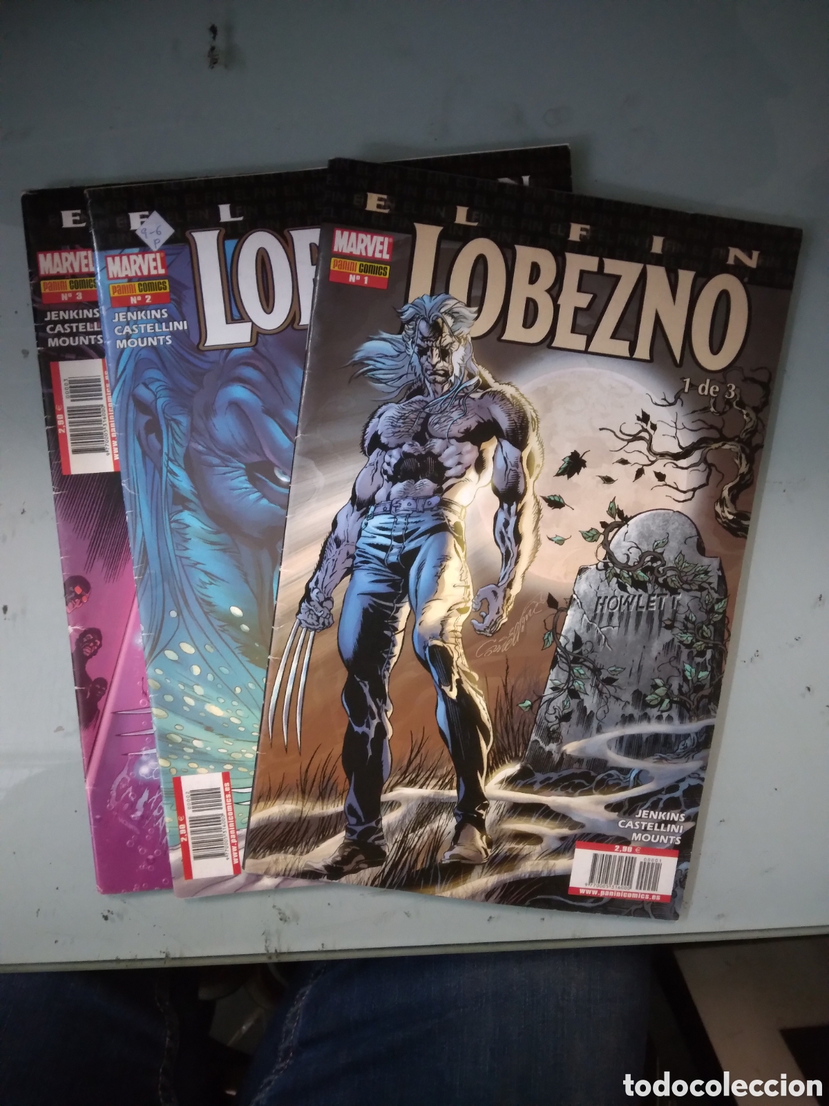 C&oacute;mics: Marvel Panini, El fin Lobezno, 1, 2 y 3, Grapa 1G - Foto 1