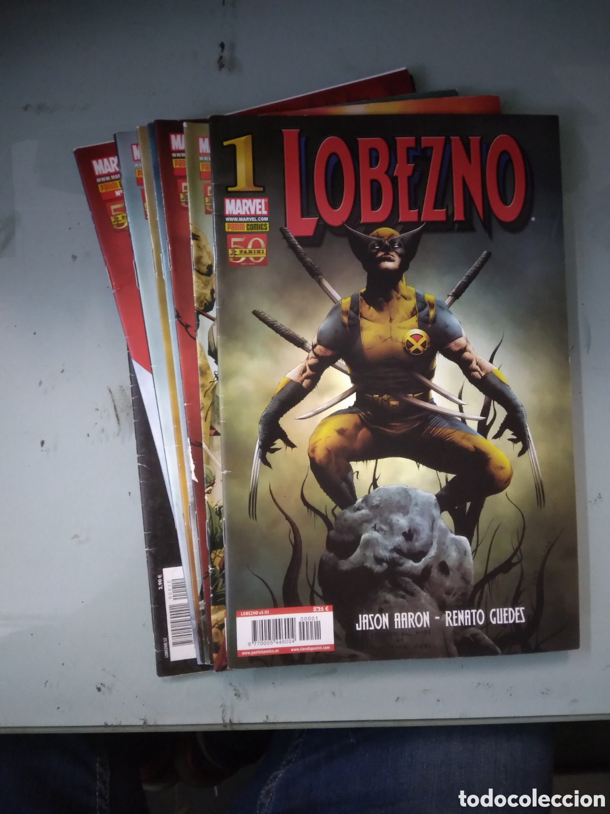 C&oacute;mics: Marvel Panini Comics, Lobezno, 1 al 7, 9, y 12, Grapa 1G - Foto 1
