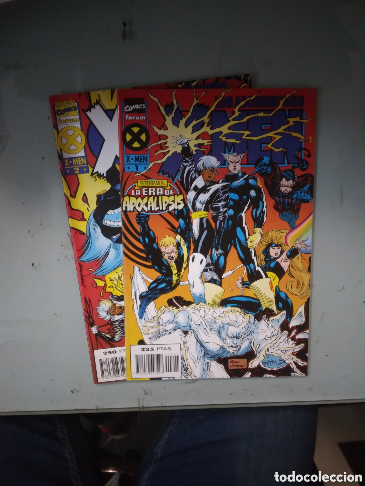 C&oacute;mics: Marvel Comics X Men Los asombrosos X Men, 1 y 2, Grapa 1H - Foto 1