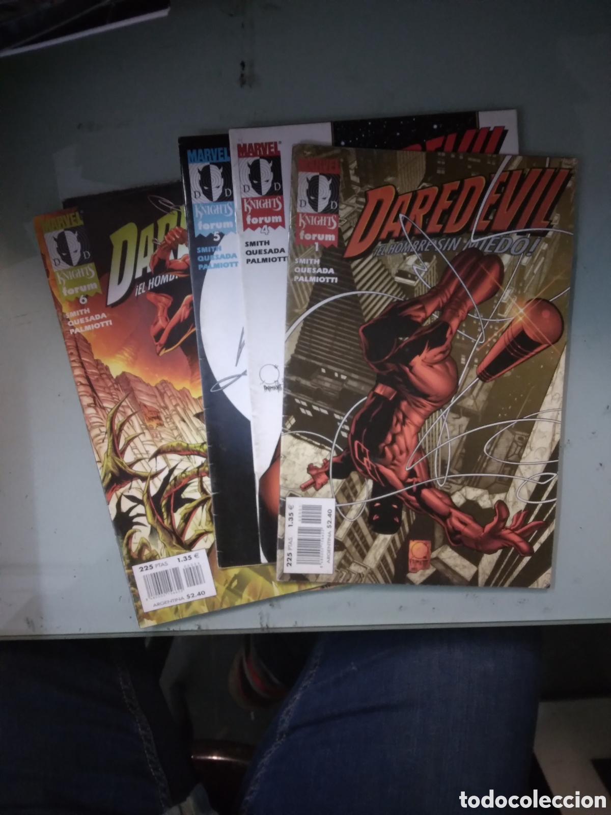 C&oacute;mics: Marvel Comics Knights, Daredevil, 1.4.5.6. Y 7,.Grapa 1H - Foto 1