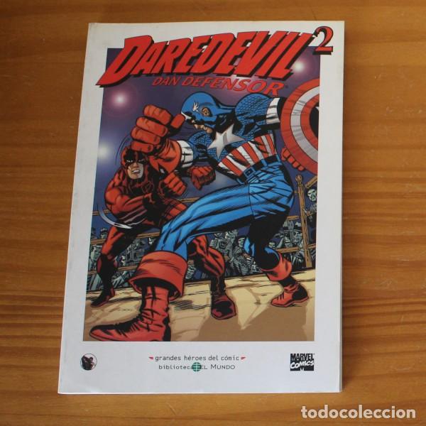 C&oacute;mics: DAREDEVIL 2 GRANDES HEROES DEL COMIC BIBLIOTECA EL MUNDO 27 DAN DEFENSOR - Foto 1