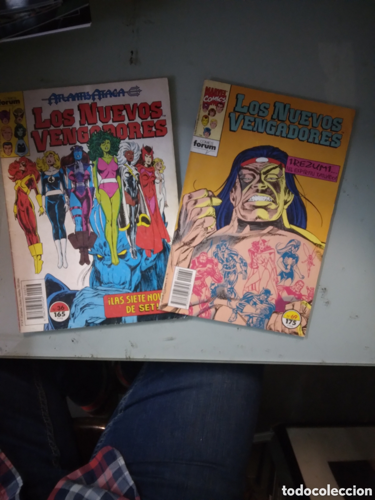 C&oacute;mics: Comics Forum, Los nuevos vengadores, 36 y 69, Grapa 1H - Foto 1