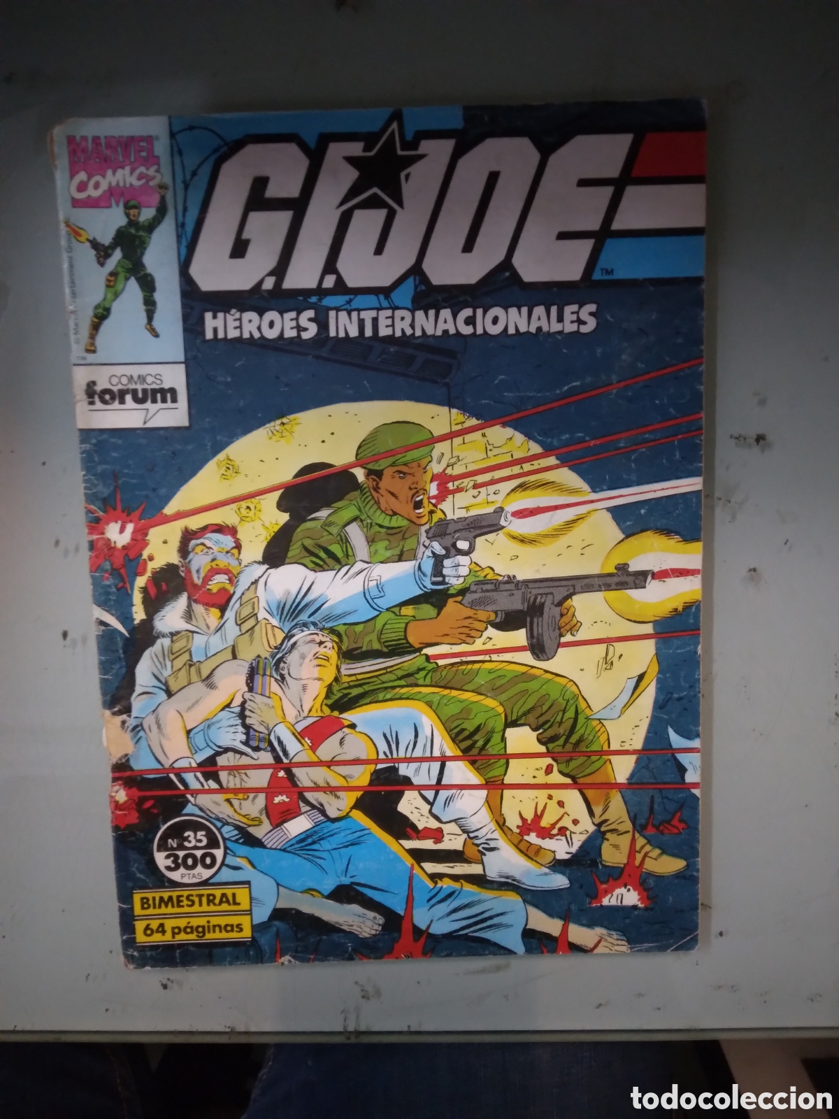 C&oacute;mics: Marvel Comics, Gijoe, H&eacute;roes internacionales, 35, Grapa 1H - Foto 1