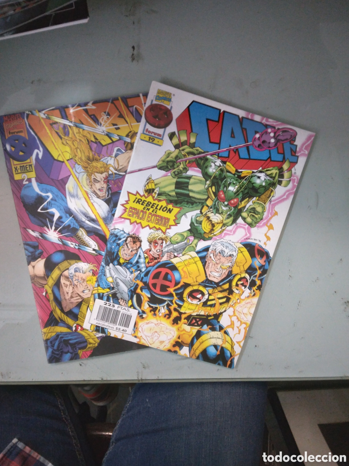 C&oacute;mics: Marvel Comics Forum, Cable, 2 y 19, Grapa 1H - Foto 1