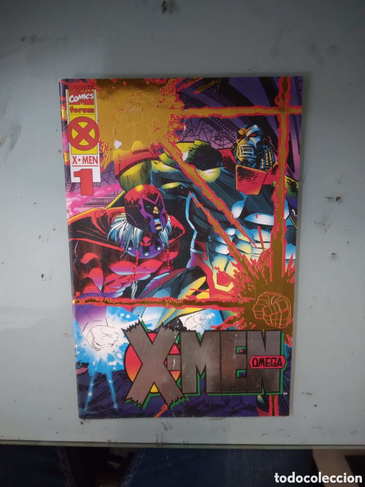 C&oacute;mics: Marvel Comics Forum, X Men Omega, 1, Grapa 1H - Foto 1