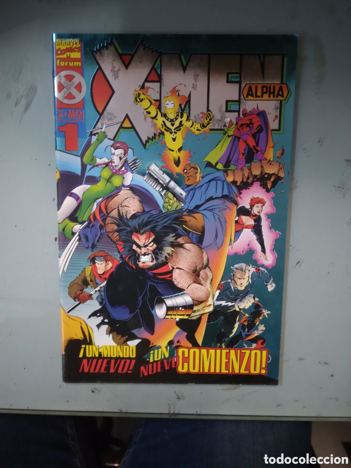 C&oacute;mics: Marvel Comics Forum, X Men, 1, Alpha, Grapa 1H - Foto 1