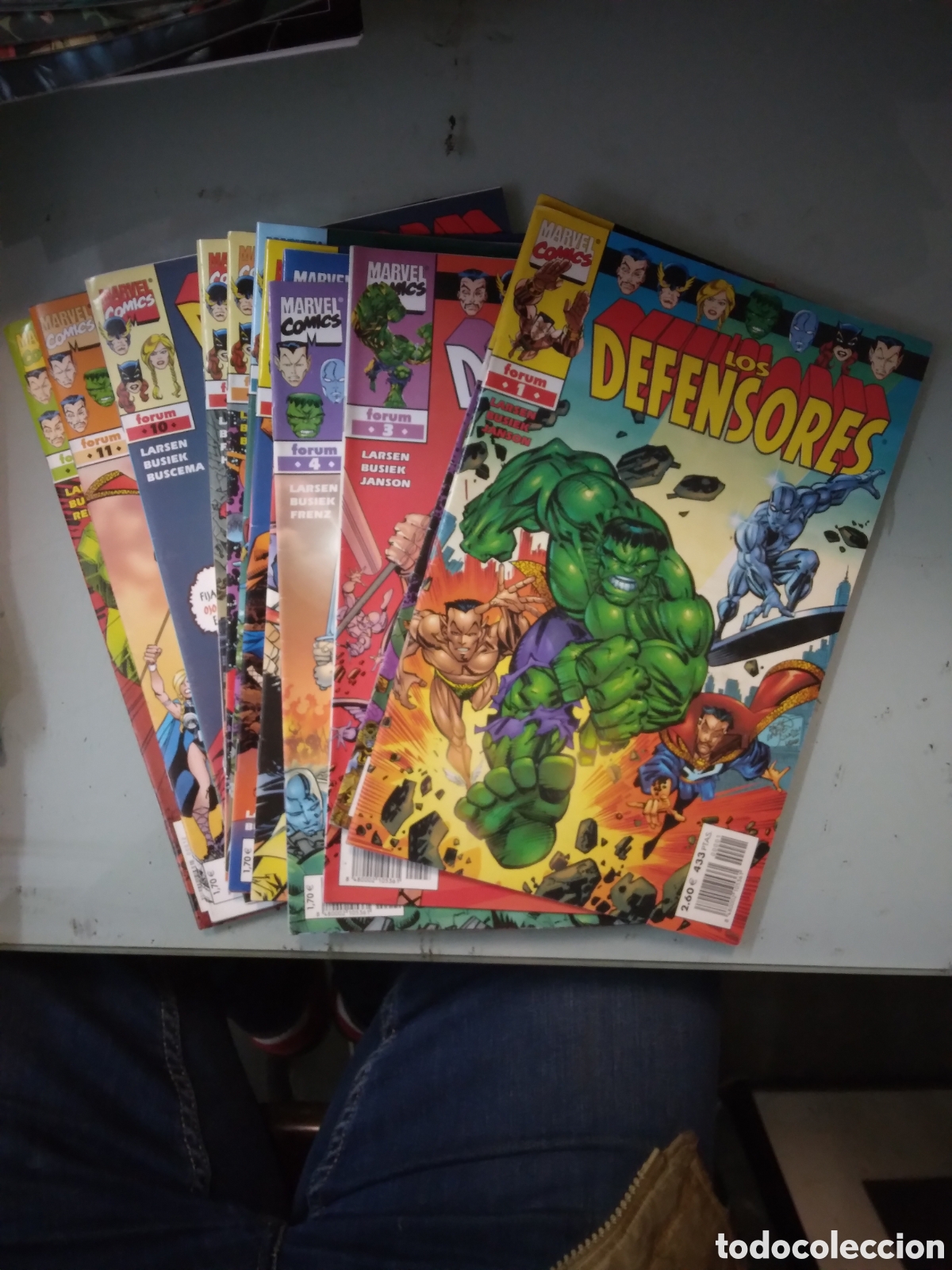 C&oacute;mics: Marvel Comics Forum,Los Defensores, 1 al 12, Grapa 1I - Foto 1
