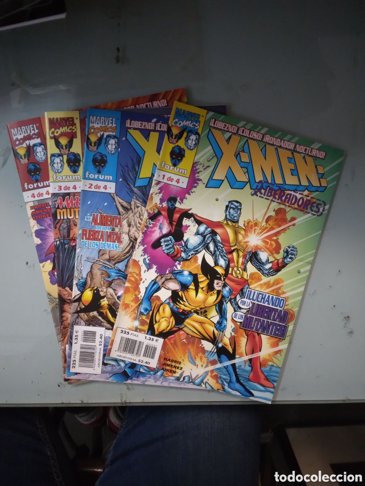 C&oacute;mics: Marvel Comics, X Men,Libertadores, 1 al 4, Grapa 1I - Foto 1