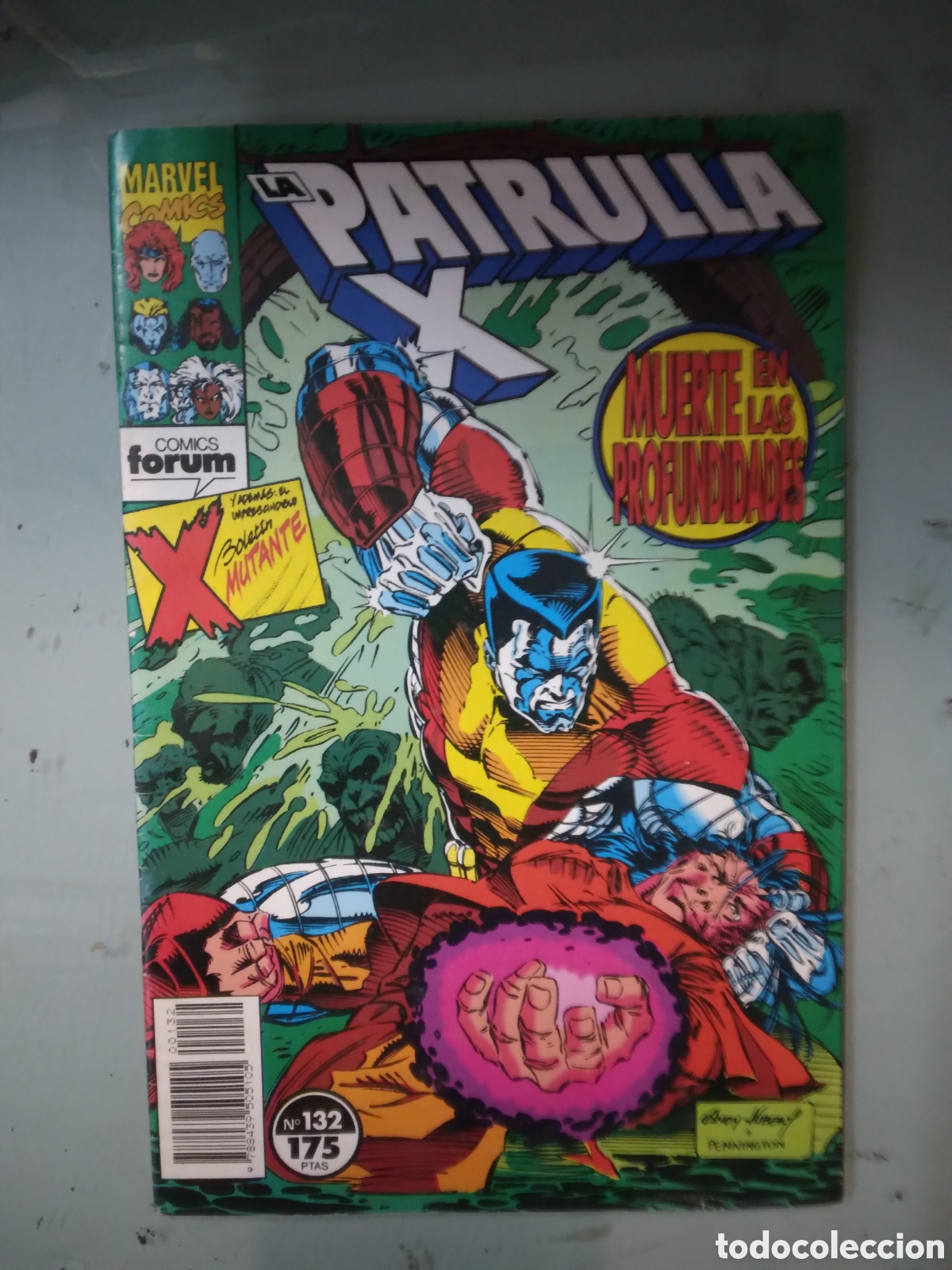 C&oacute;mics: Marvel Comics Forum, Patrulla X, 132, Grapa 1I - Foto 1
