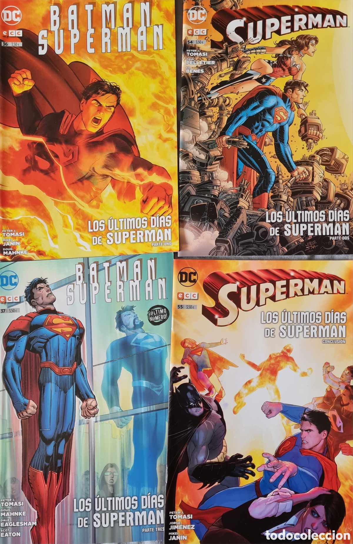 C&oacute;mics: Los &uacute;ltimos d&iacute;as de Superman (4 grapas) - Foto 1
