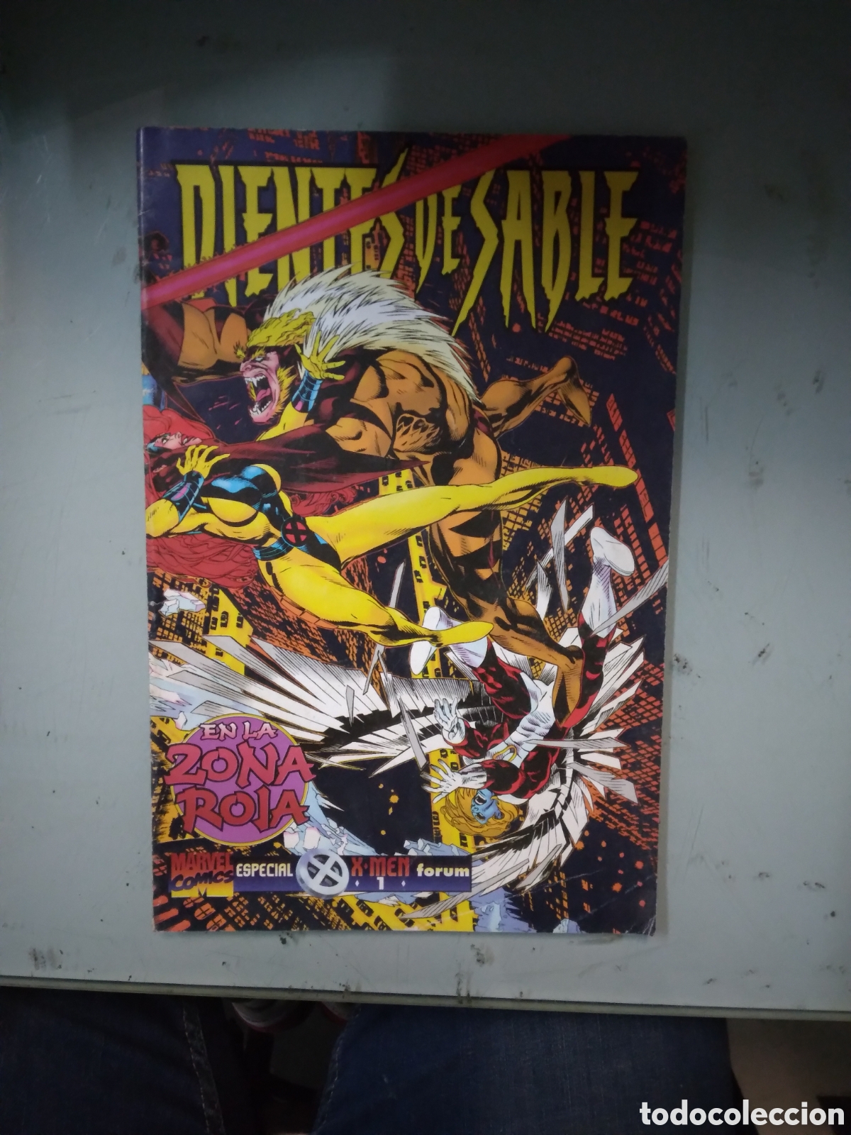C&oacute;mics: Marvel Comics Forum,Dientes de.sable,X.Men ,1, Grapa 1I - Foto 1