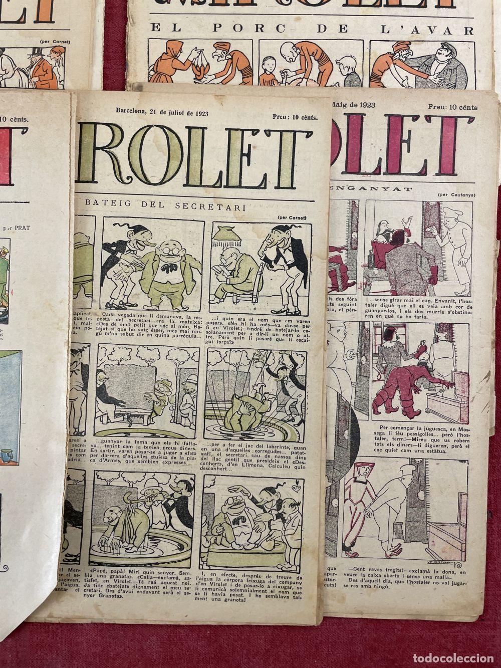 C&oacute;mics: COLECCI&Oacute;N DE VIROLET (40 UDS) . ESPA&Ntilde;A. CIRCA 1921. - Foto 15