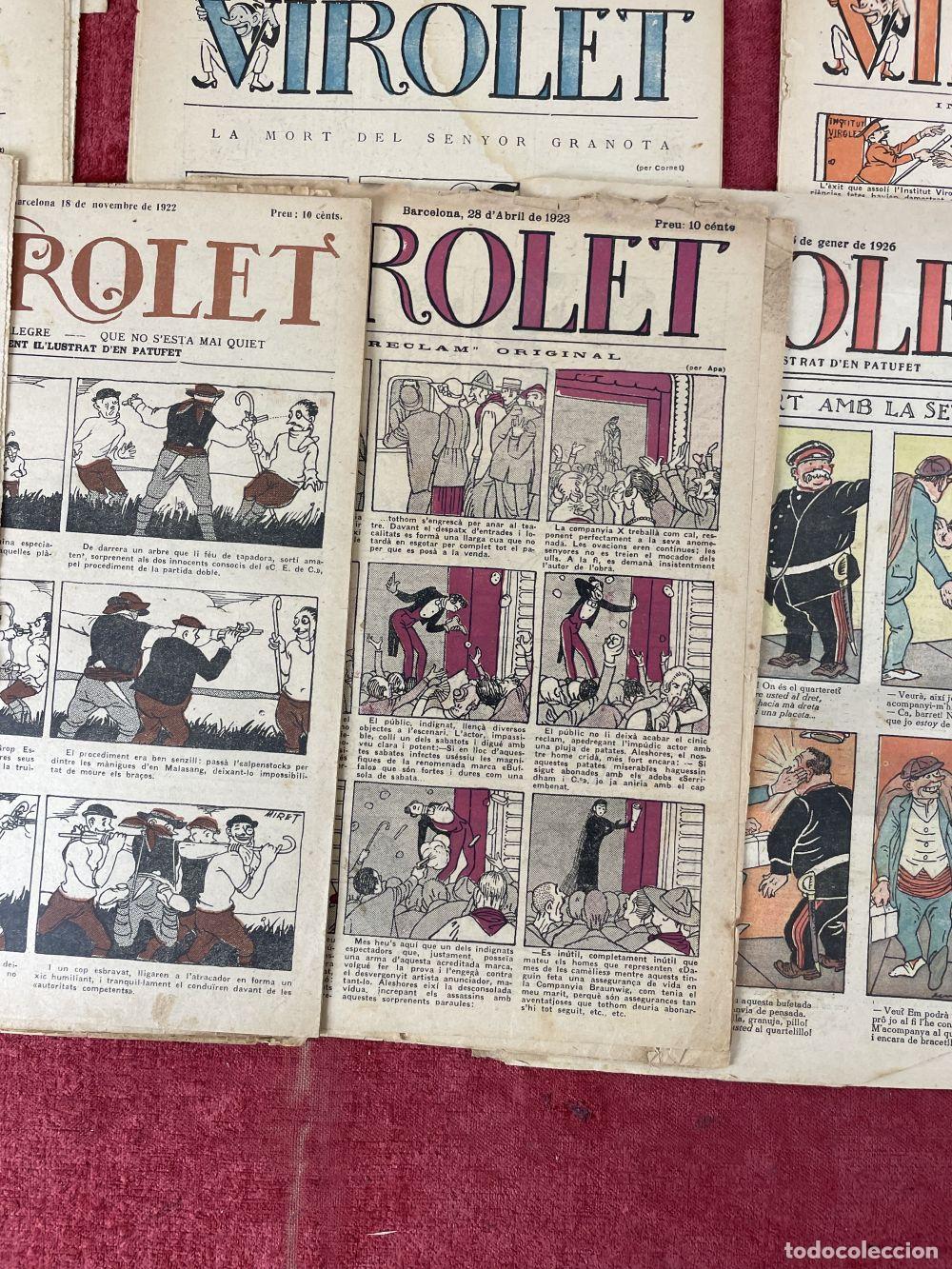 C&oacute;mics: COLECCI&Oacute;N DE VIROLET (40 UDS) . ESPA&Ntilde;A. CIRCA 1921. - Foto 16
