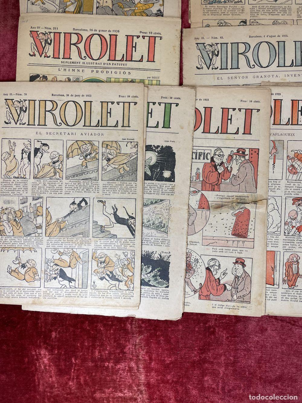 C&oacute;mics: COLECCI&Oacute;N DE VIROLET (40 UDS) . ESPA&Ntilde;A. CIRCA 1921. - Foto 17