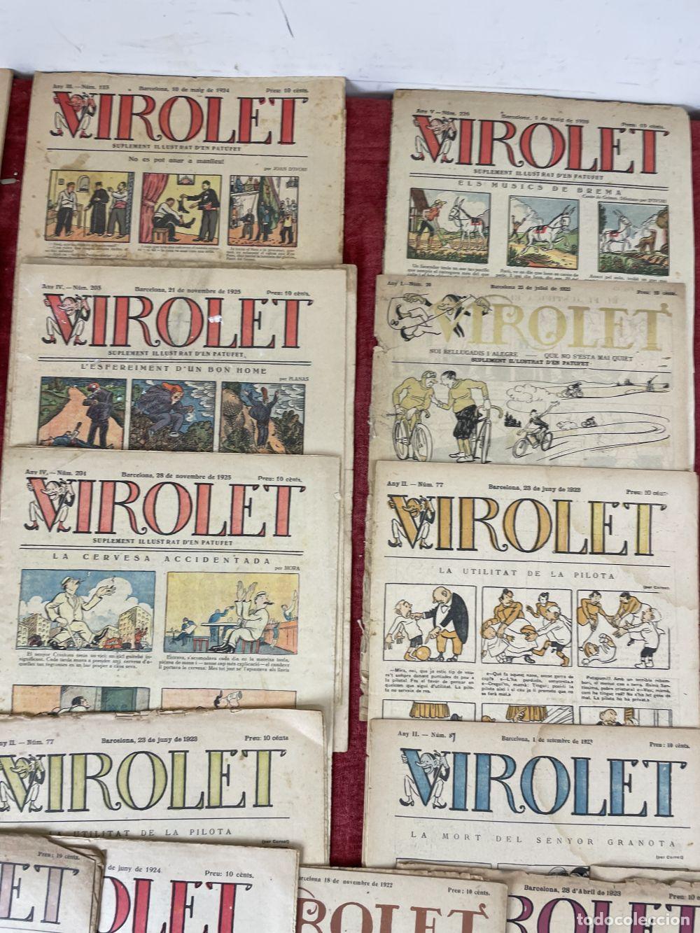 C&oacute;mics: COLECCI&Oacute;N DE VIROLET (40 UDS) . ESPA&Ntilde;A. CIRCA 1921. - Foto 19