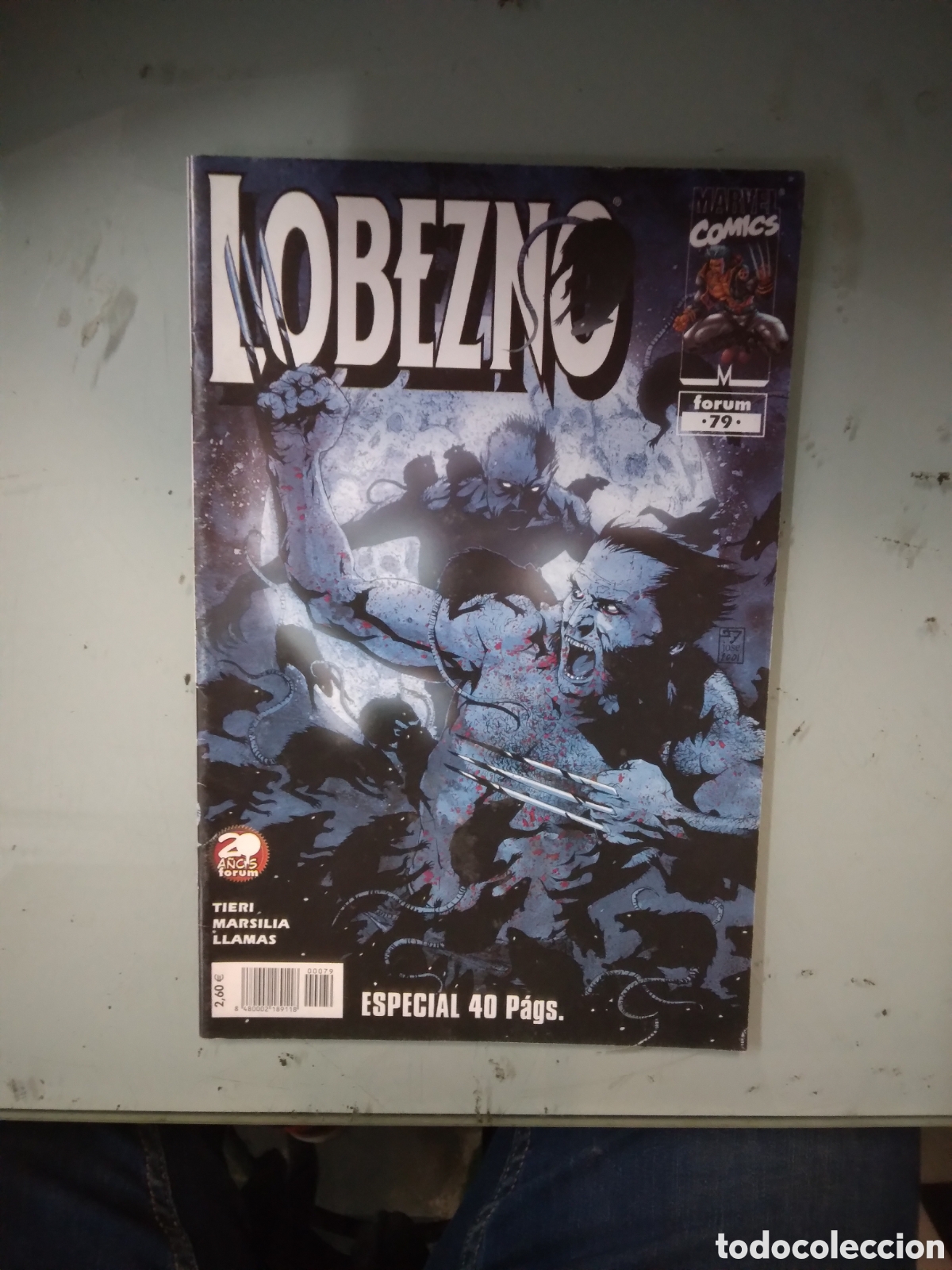 C&oacute;mics: Marvel Comics Forum, Lobezno, 79, Grapa 1I - Foto 1