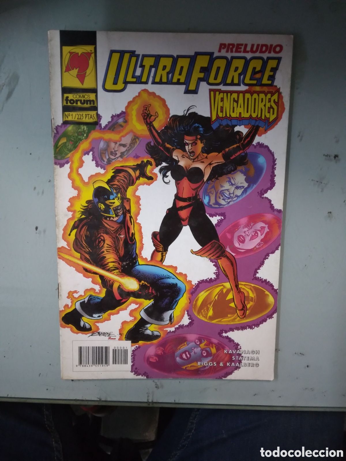 C&oacute;mics: Marvel Comics Forum, Ultraforce Vengadores preludio, 1, Grapa 1I - Foto 1