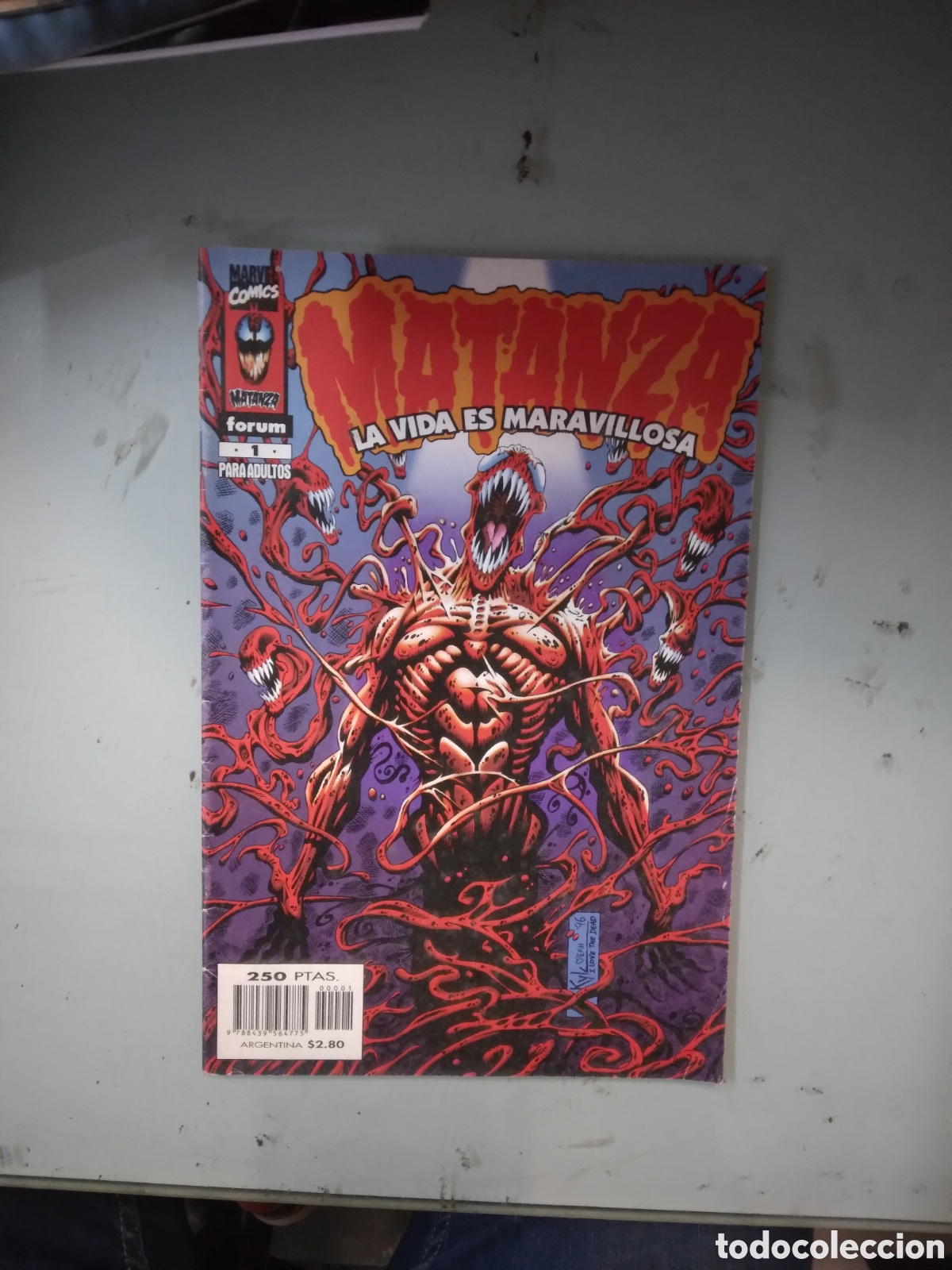 C&oacute;mics: Marvel Comics Forum, Matanza, La vida es maravillosa, Grapa 1I - Foto 1