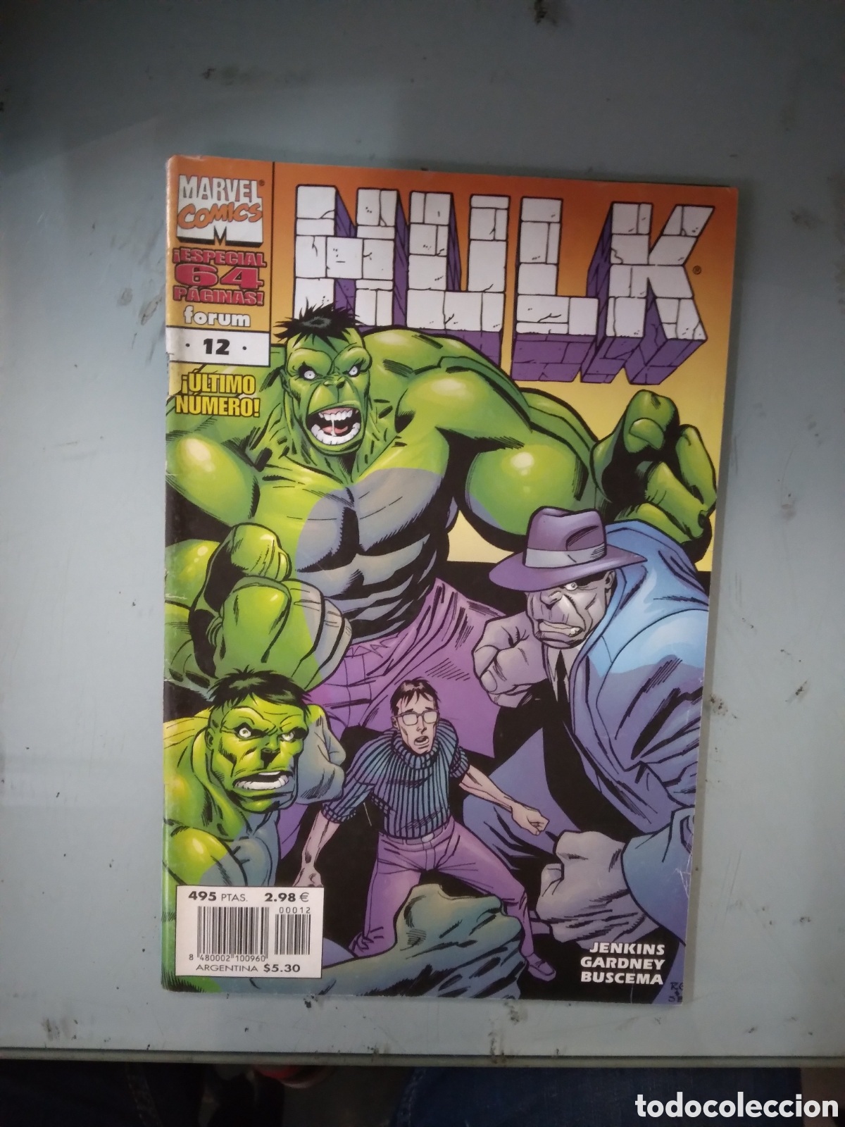 C&oacute;mics: Marvel Comics Forum, Hulk, vol IV, 12, Grapa 1I - Foto 1