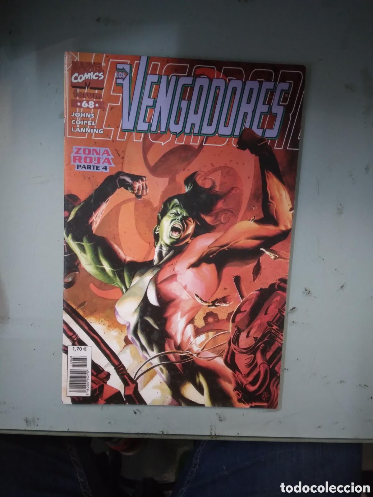 C&oacute;mics: Marvel Comics Forum, Los vengadores, vol III, 68, Grapa 1I - Foto 1