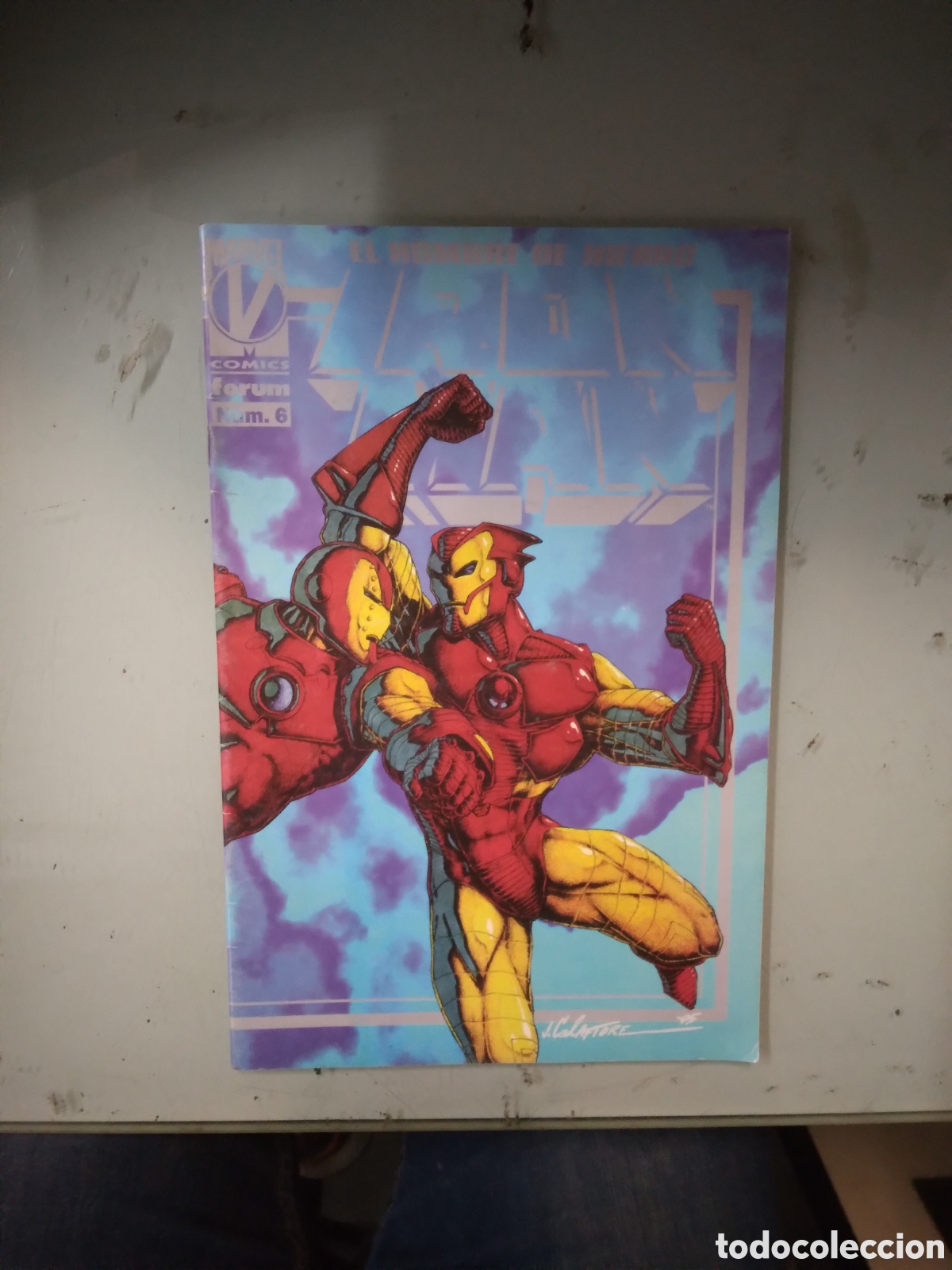 C&oacute;mics: Marvel Comics Forum, Iron Man vol III, 6, Grapa 1I - Foto 1
