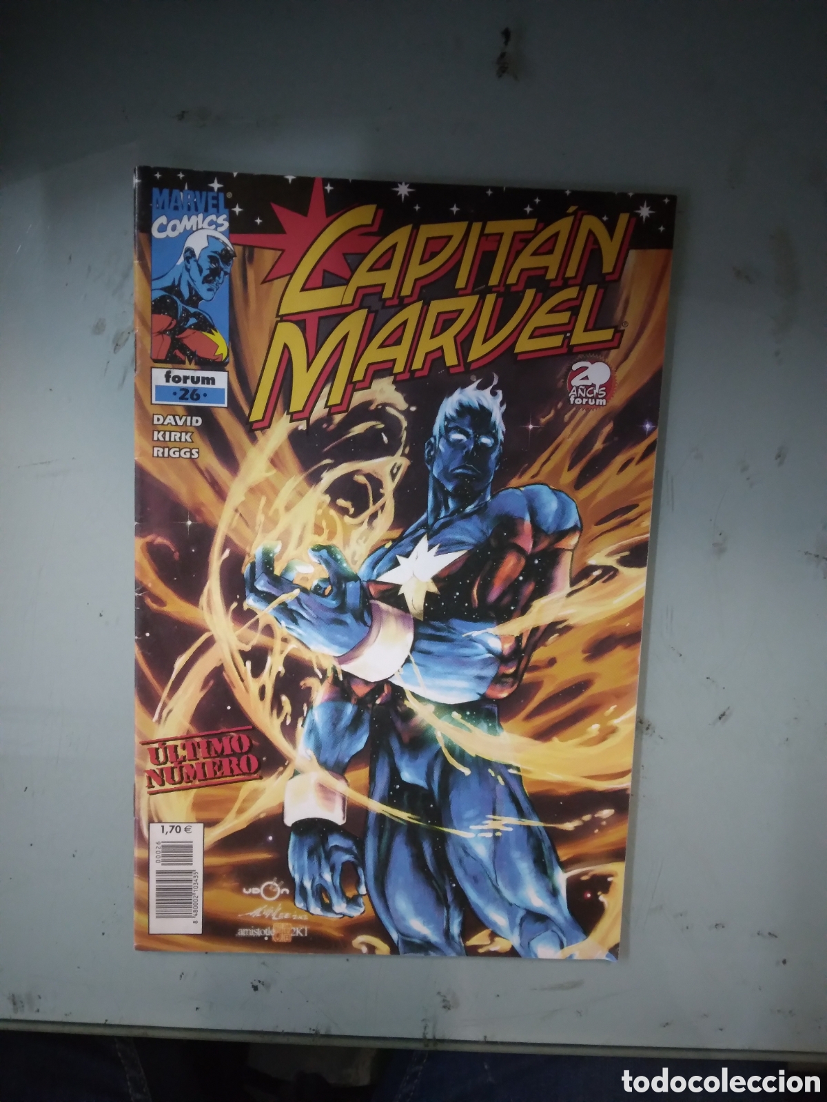 C&oacute;mics: Marvel Comics Forum, Capit&aacute;n Marvel, 26, Grapa 1I - Foto 1