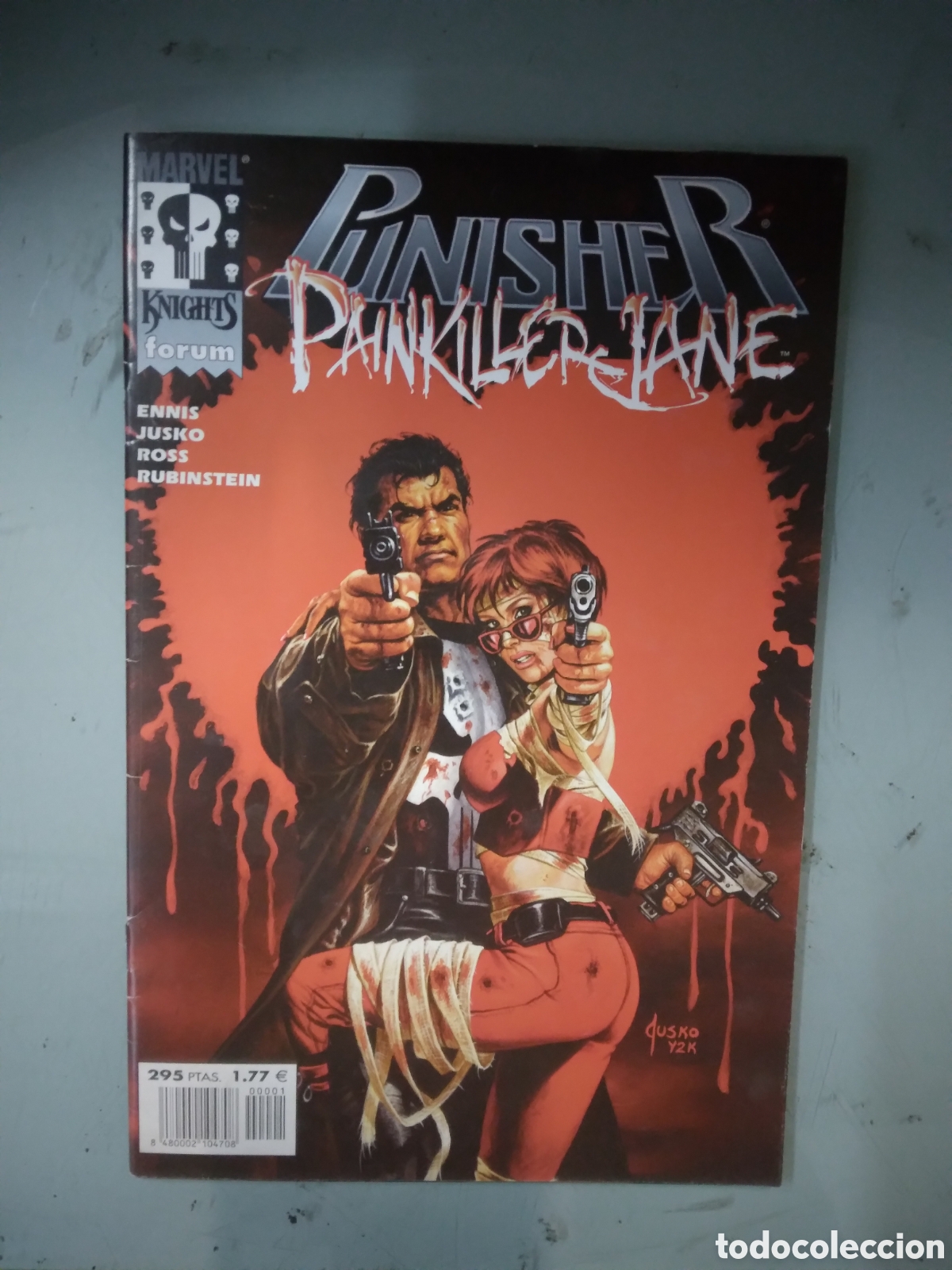 C&oacute;mics: Marvel Comics Forum, Punisher Painkiller Jane, Grapa 1I - Foto 1