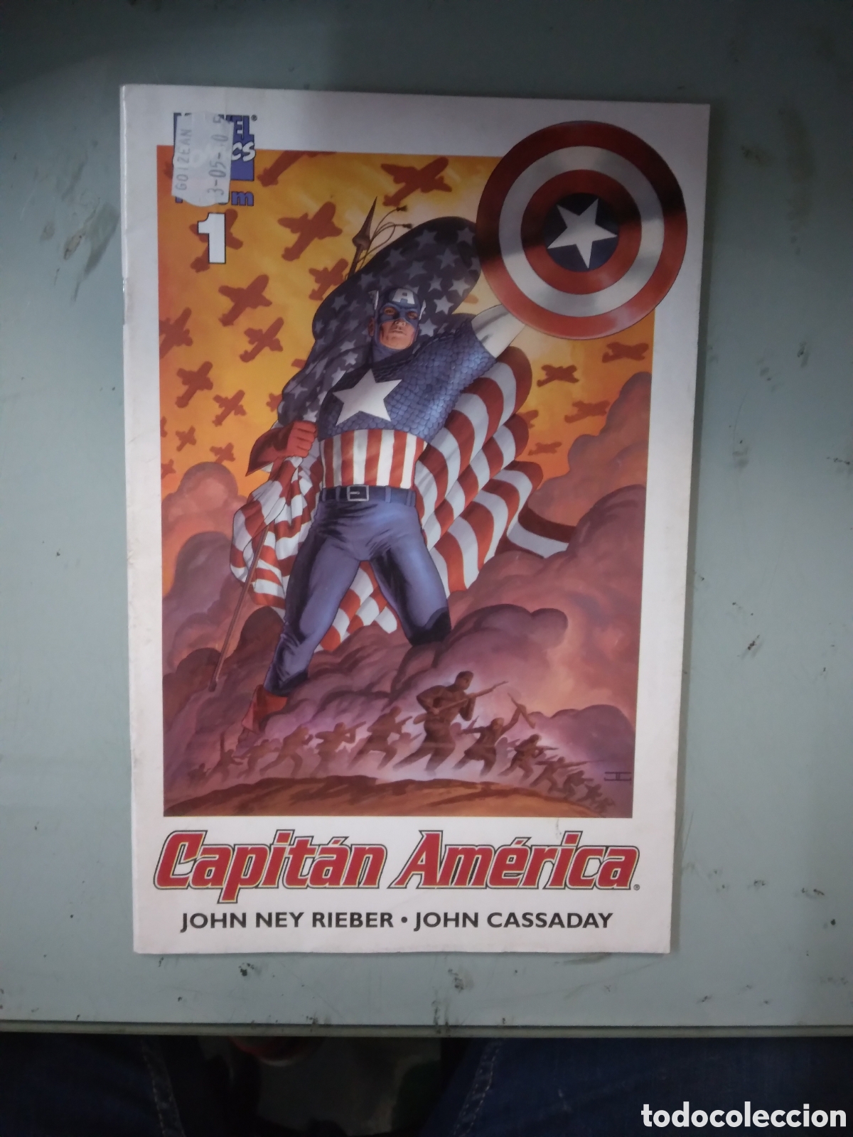 C&oacute;mics: Marvel Comics Forum, Capit&aacute;n Am&eacute;rica, John Ney Rieber, Grapa 1I - Foto 1
