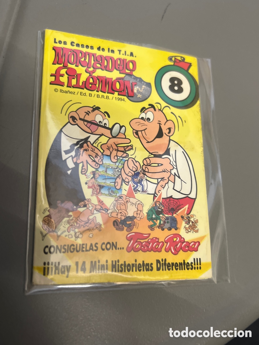 C&oacute;mics: T1/E2/978. MINI C&Oacute;MIC TOSTA RICA MORTADELO Y FILEM&Oacute;N 8 - Foto 1