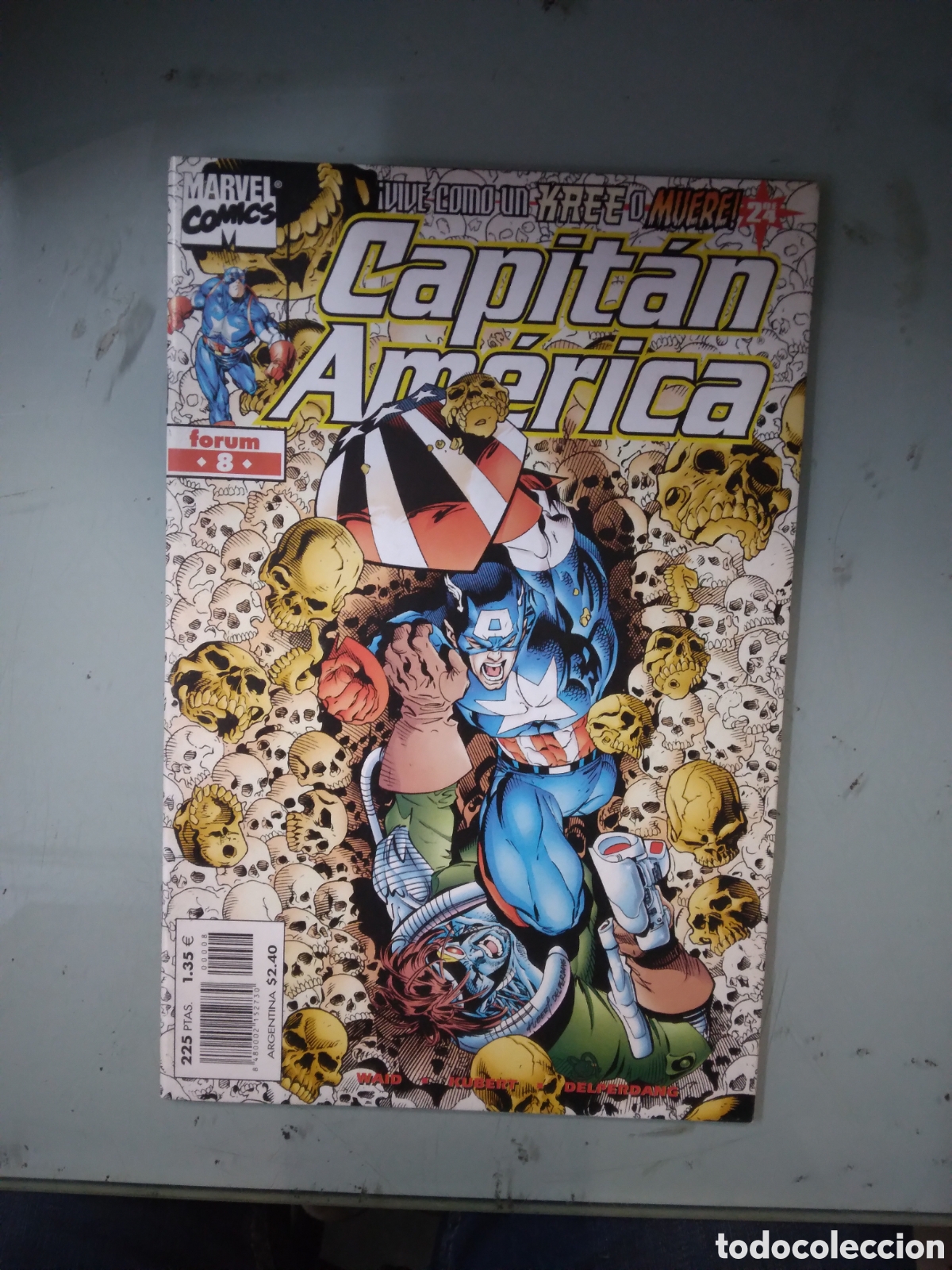 C&oacute;mics: Marvel Comics Forum, Capit&aacute;n Am&eacute;rica, vol. IV, 8, Grapa 1I - Foto 1