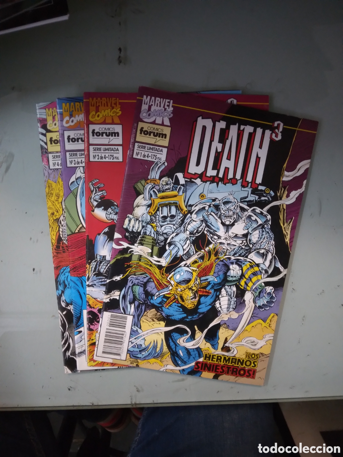C&oacute;mics: Marvel Comics Forum,Serie limitada, 1 de 4, Death, Grapa 1J - Foto 1
