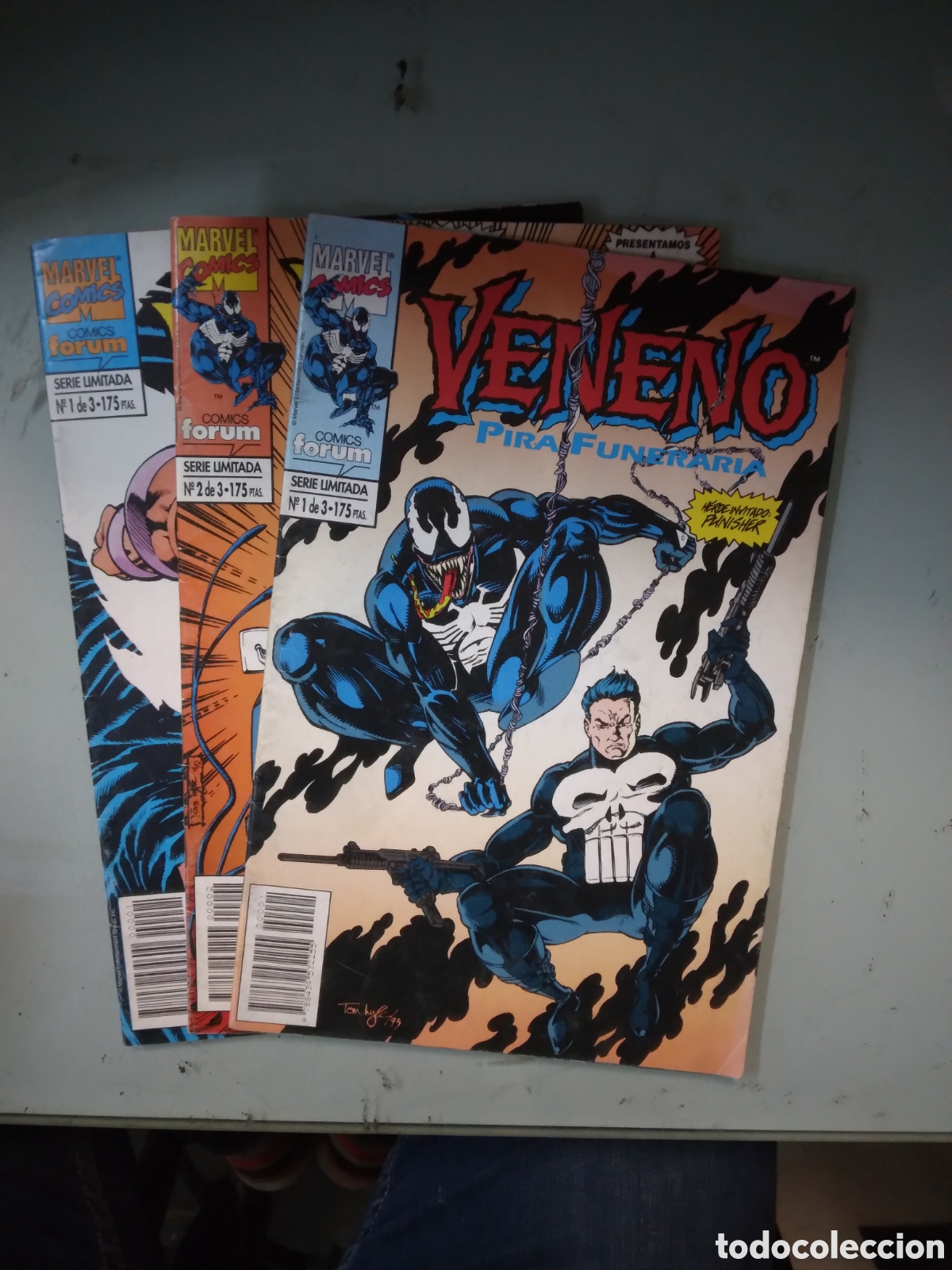 C&oacute;mics: Marvel Comics Forum,Serie limitada, Veneno, 1 al 3, Grapa 1J - Foto 1